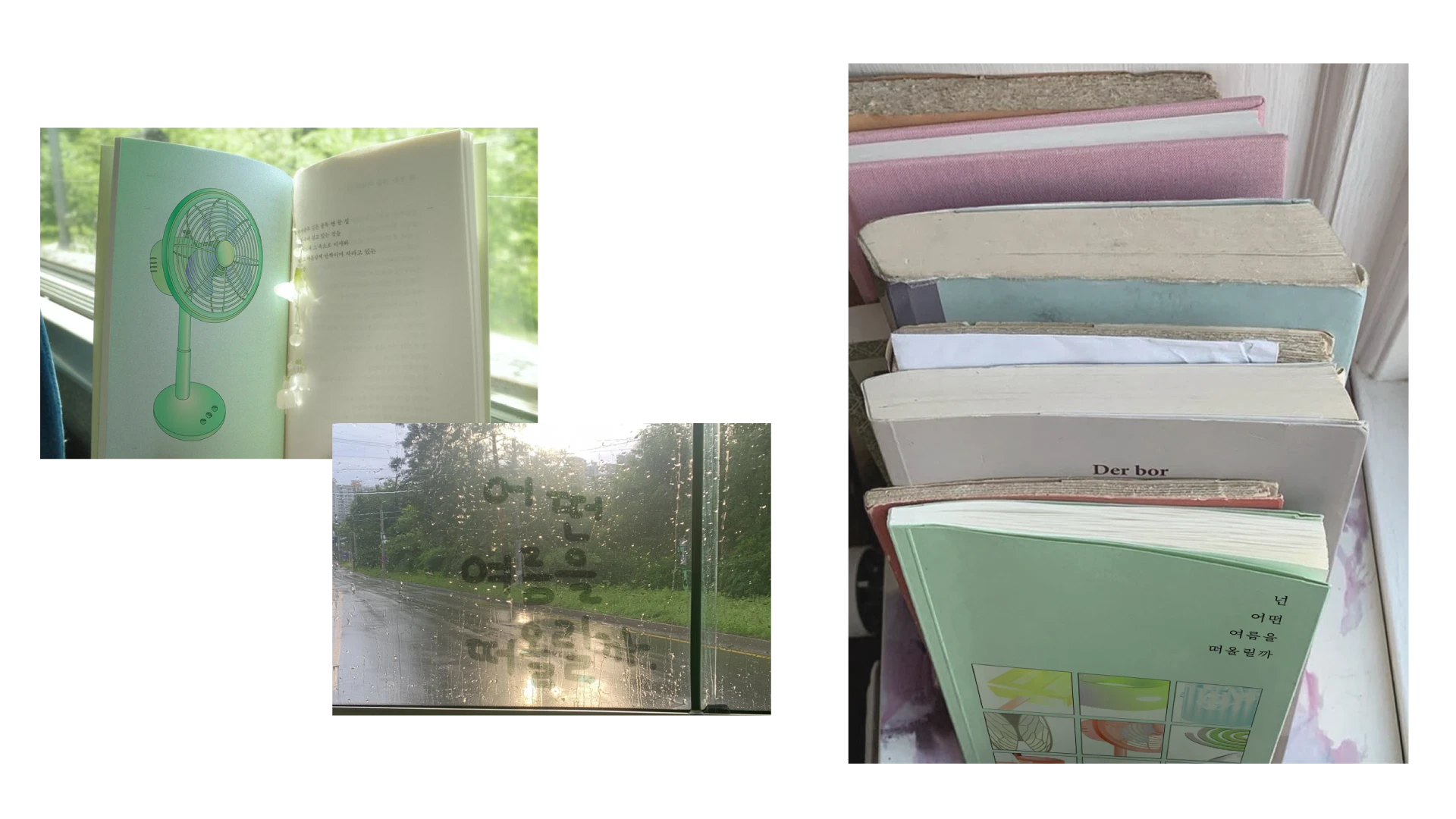 Summer Nostalgia book in everyday scenes